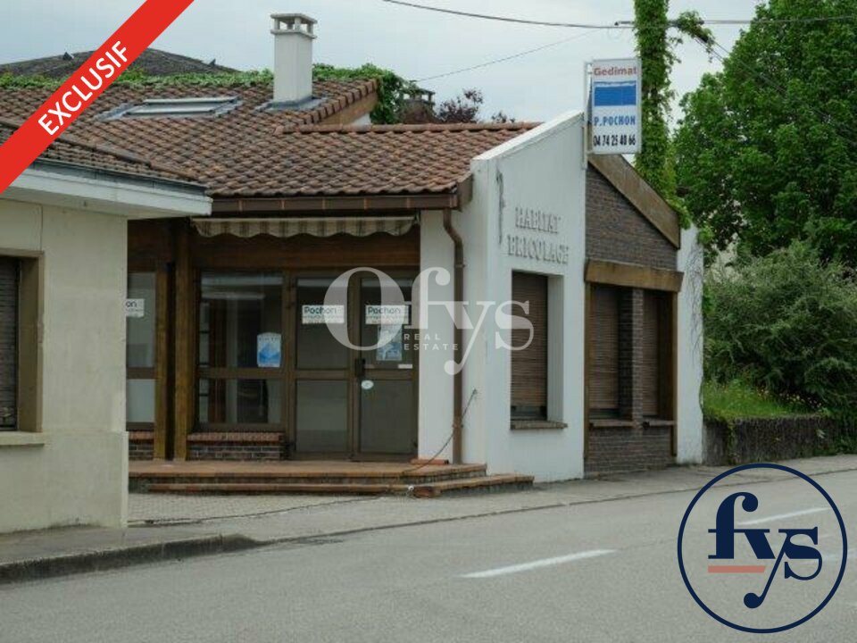 Bureaux – Location – MONTREVEL EN BRESSE – S90 BOURG EN BRESSE – Dept 01 – 176 m²